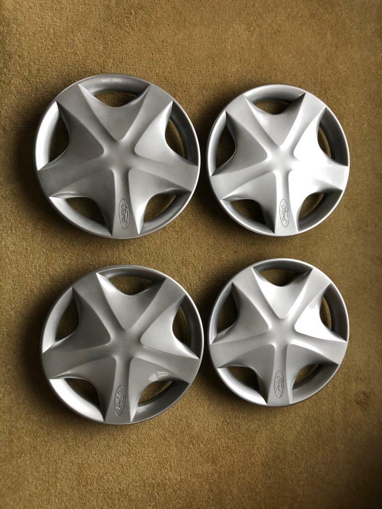 Hub Caps Escort 4 x GENUINE FORD 13 KA 